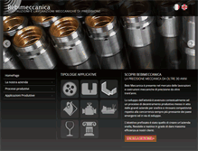Tablet Screenshot of bebimeccanica.com